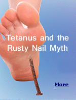 Almost every doctor is taught this unsubstantiated truism in medical school: if you step on a rusty nail, that you’re going to get Tetanus. 
